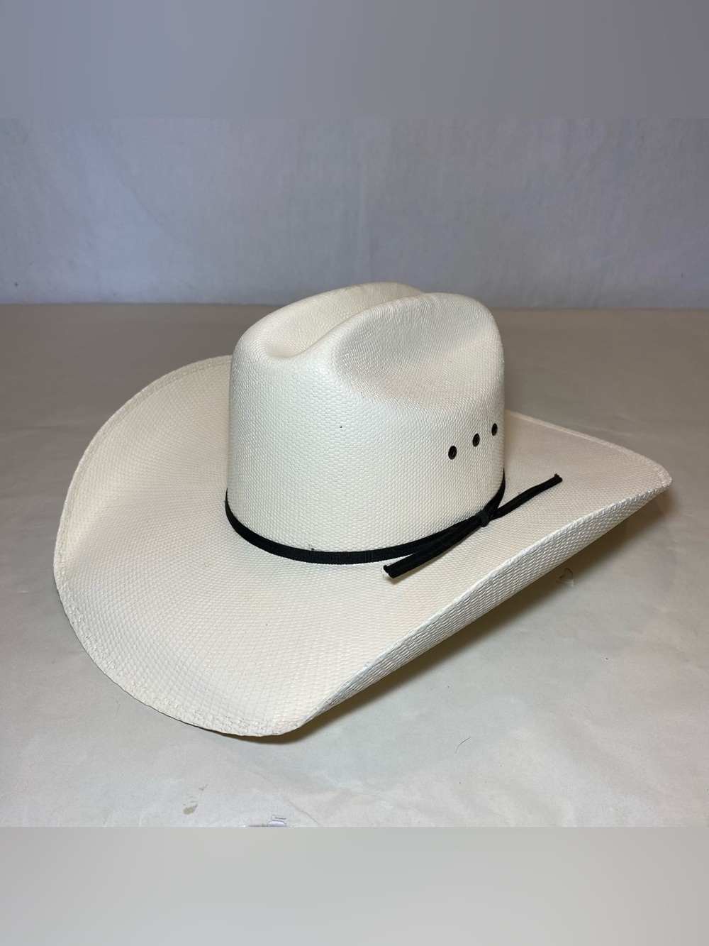 Cody James Cowboy Hat Bangora 15X Straw White Ivory Natural Western Men’s 7 1/8